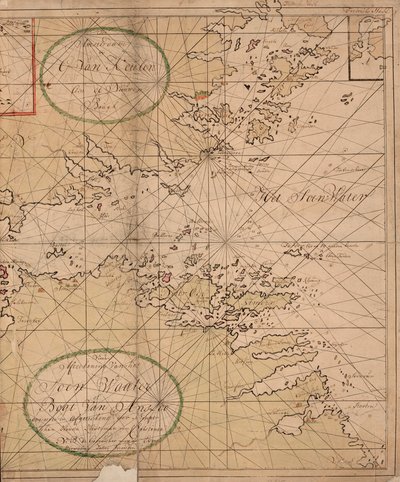 Afteckning af het Waterbogt van Anslo, ovi J.H. Heytenaun van Christiania tekijältä Heitman